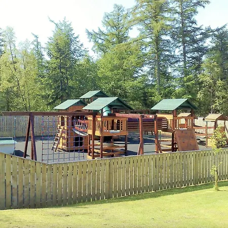 Lovely Private Hot Tub Cabin With Free Golf Swarland Exterior foto